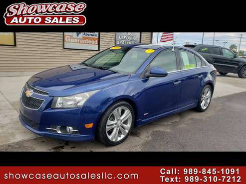 NICE!! 2012 Chevrolet Cruze 4dr Sdn LTZ for sale in Chesaning, MI
