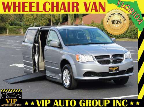 Wheelchair van handicap ramp van 2016 Dodge Grand Caravan ramp van -... for sale in tampa bay, FL