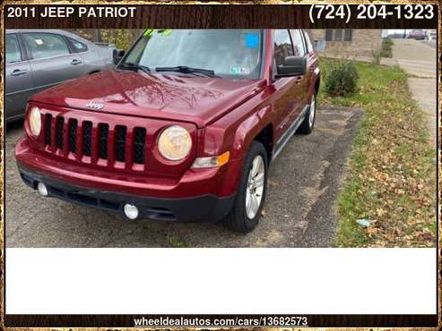 2011 JEEP PATRIOT SPORT - cars & trucks - by dealer - vehicle... for sale in New Kensington, PA