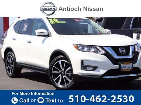 2020 Nissan Rogue SL hatchback Pearl White Tricoat for sale in Antioch, CA