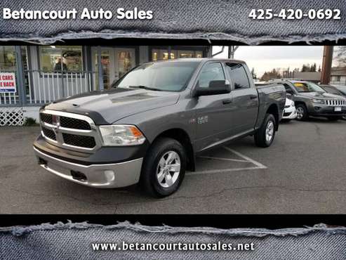 2013 RAM 1500 4WD Crew Cab 140 5 ST - - by dealer for sale in Lynnwood, WA