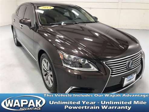 2014 Lexus LS 460 with - cars & trucks - by dealer - vehicle... for sale in Wapakoneta, OH