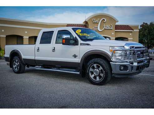 2015 Ford F350 ~Crew Cab Lariat ~ HOT-SHOT READY!! HARD TO FIND!! for sale in Pensacola, FL