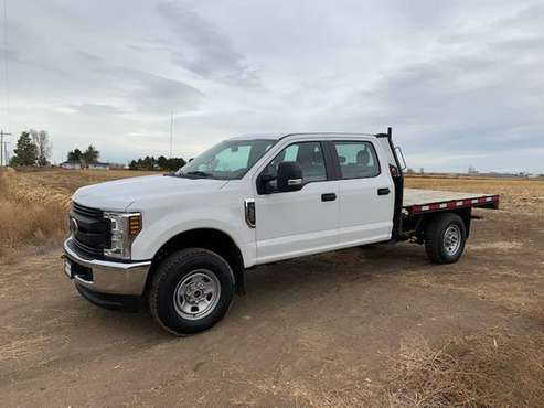 2019 Ford F350 4X4 Flat bed! LOW MILES! - cars & trucks - by dealer... for sale in Jerome, NV