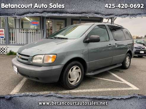 2000 Toyota Sienna 5dr XLE - cars & trucks - by dealer - vehicle... for sale in Lynnwood, WA