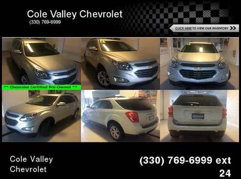 2016 Chevrolet Chevy Equinox LT - - by dealer for sale in Newton Falls, OH
