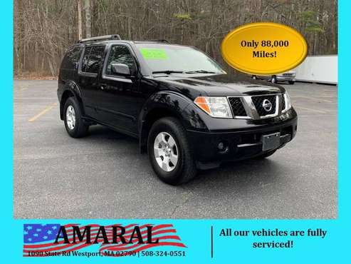 2006 Nissan Pathfinder 4WD with 3rd row seating - - by for sale in Westport , MA