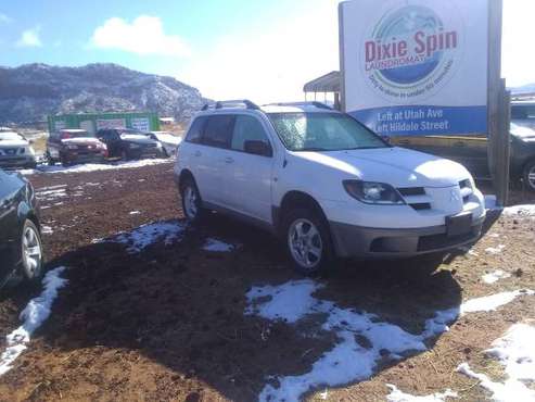 2003 Mitsubishi outlander runs and drives good - - by for sale in Rockville, UT