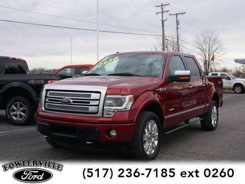 2014 Ford F-150 Platinum - truck - cars & trucks - by dealer -... for sale in Fowlerville, MI