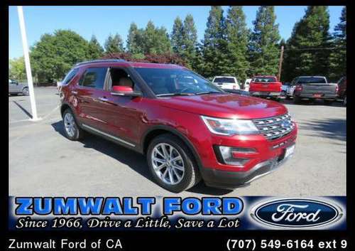 2016 Ford Explorer Limited - - by dealer - vehicle for sale in St Helena, CA