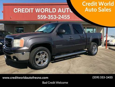 2010 GMC Sierra 1500 SLE CREDIT WORLD AUTO SALES*EVERYONE'S APPROVED!* for sale in Fresno, CA