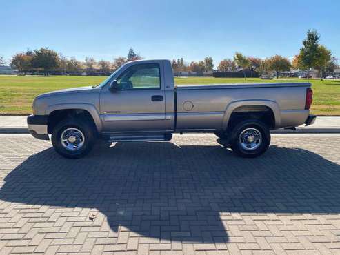 2003 Chevy 2500 HD LS single cab 1owner 110k miles like new - cars &... for sale in Ripon, CA