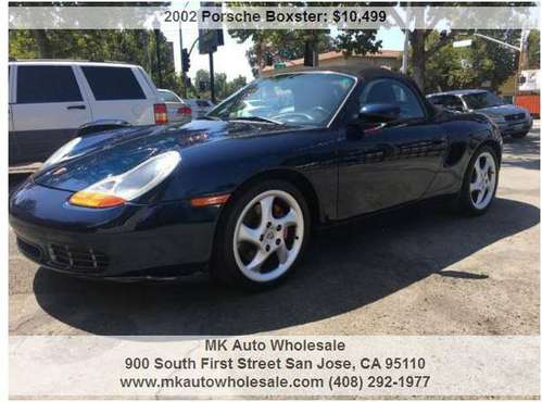 2002 Porsche Boxster S 2dr Convertible 101000 Miles for sale in San Jose, CA