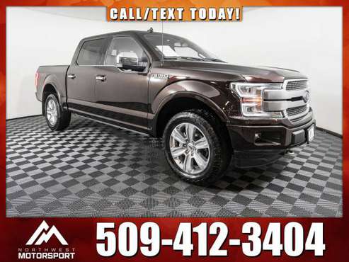 *pickup truck* 2018 *Ford F-150* Platinum 4x4 - cars & trucks - by... for sale in Pasco, WA