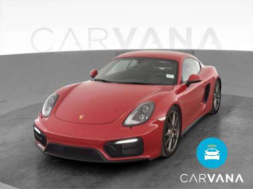 2016 Porsche Cayman GTS Coupe 2D coupe Red - FINANCE ONLINE - cars &... for sale in Harrison Township, MI