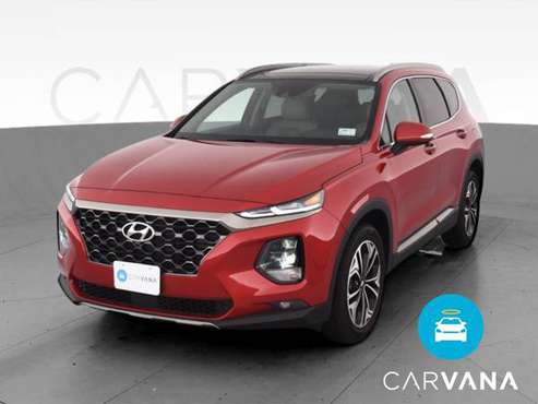2020 Hyundai Santa Fe 2 0T Limited Sport Utility 4D suv Red for sale in Harrison Township, MI