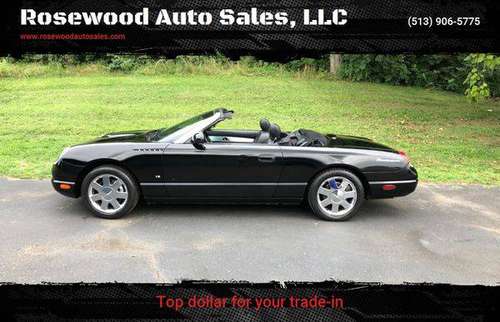2003 Ford Thunderbird Premium 2dr Convertible w/ Removable Top for sale in Hamilton, OH