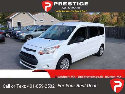 2016 Ford Transit Connect Wagon XLT wagon White - cars & trucks - by... for sale in Westport, RI