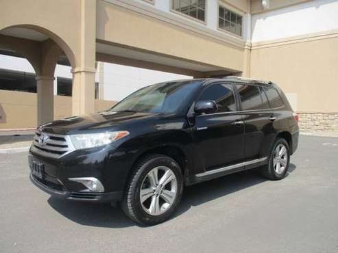 2013 Toyota Highlander 4WD V6 Limited, 3d Row, Leather, Low Miles!!!... for sale in Carson City, NV