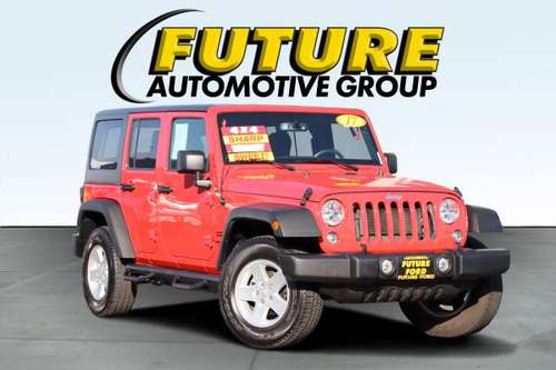 👉 2017 Jeep Wrangler Unlimited Unlimited Sport for sale in Sacramento , CA