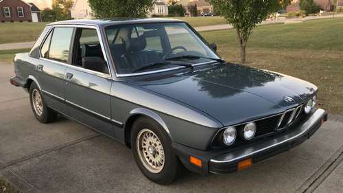 1984 BMW 528e, 87k miles 5spd Manual for sale in Lebanon, OH