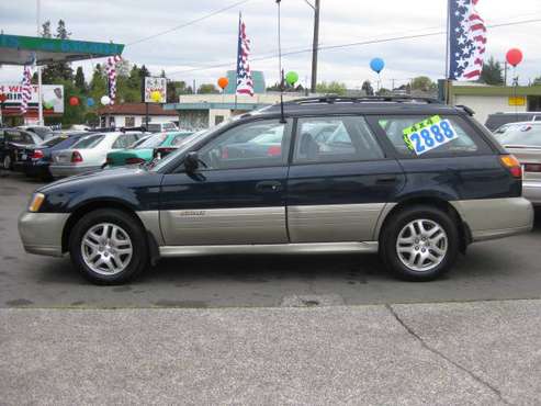 2000 SUBARU OUTBACK WAGON LOW MILES MUST SEE DRIVE IMPRESSIVE - cars for sale in Seattle, WA
