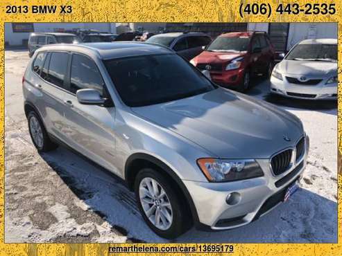 2013 BMW X3 AWD 4dr 28i - cars & trucks - by dealer - vehicle... for sale in Helena, MT