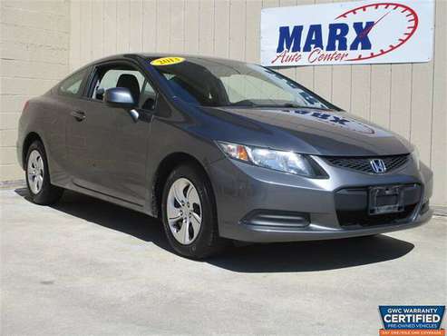 13 Honda Civic LX coupe One Owner Sporty, Fun, Economical ! for sale in New Bedford, MA