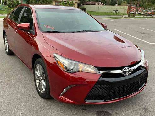 2017 Toyota Camry SE 4dr Sedan 100% CREDIT APPROVAL! for sale in TAMPA, FL