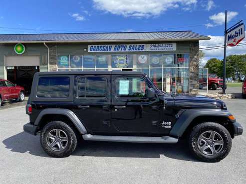 2018 JEEP WRANGLER UNLIMITED SPORT S 4X4 - cars & trucks - by dealer... for sale in CHAMPLAIN, VT