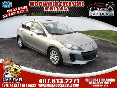 NO Credit Check Financing Low Down Payments 2013 Mazda MAZDA3 bhph... for sale in Maitland, FL