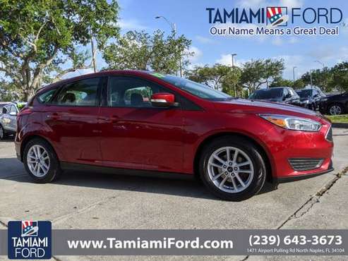 2017 Ford Focus Ruby Red Metallic Tinted Clearcoat Low Price..WOW! -... for sale in Naples, FL
