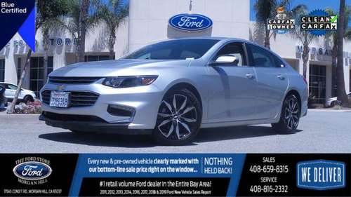 2017 Chevrolet Malibu LT 1LT! Only 89k Miles! Blue Certified! - cars for sale in Morgan Hill, CA