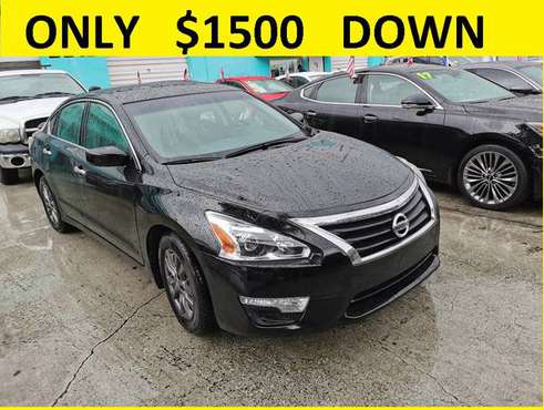 2015 NISSAN ALTIMA*$1500 DOWN-NO CREDIT CHECK* - cars & trucks - by... for sale in Hollywood, FL