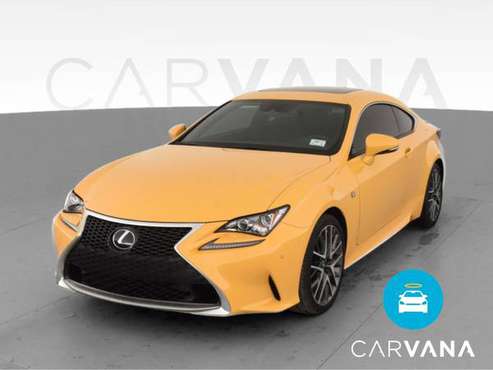 2018 Lexus RC RC 300 Coupe 2D coupe Yellow - FINANCE ONLINE - cars &... for sale in largo, FL