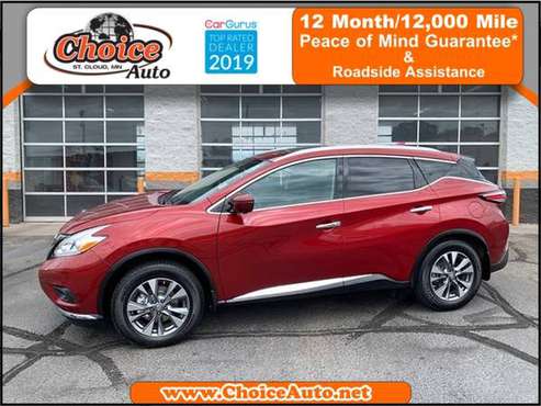 2017 Nissan Murano SL Nissan Murano $799 DOWN DELIVER'S ! - cars &... for sale in ST Cloud, MN