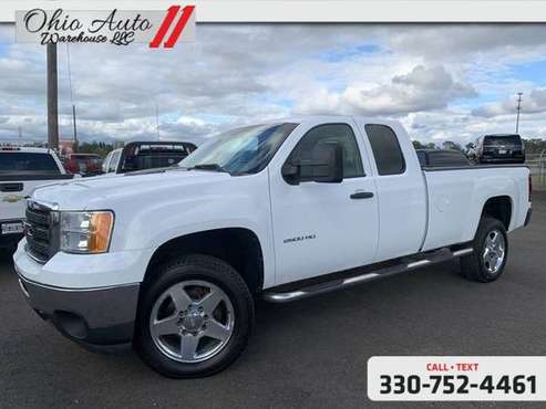 2012 GMC Sierra 2500HD Work Truck 4x4 3/4Ton Extended Cab Cln Carfax W for sale in Canton, OH