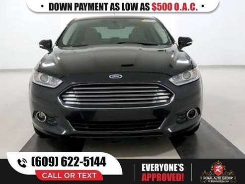2015 Ford Fusion Titanium PRICED TO SELL! - - by for sale in Burlington, PA
