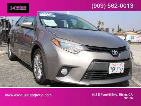 2014 TOYOTA COROLLA LE - cars & trucks - by dealer - vehicle... for sale in Rialto, CA