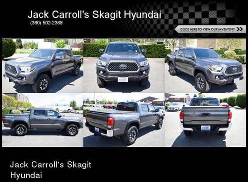 2018 Toyota Tacoma TRD Off Road Double Cab 5 Bed V6 4x4 AT - cars & for sale in Burlington, WA