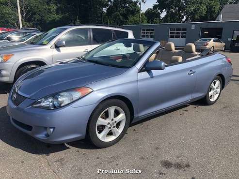 2006 Toyota Camry Solara SLE Convertible 5-Speed Automatic - cars &... for sale in Kingston, MA