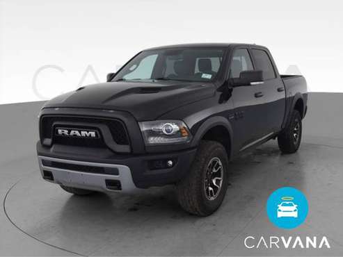 2016 Ram 1500 Crew Cab Rebel Pickup 4D 5 1/2 ft pickup Black -... for sale in Youngstown, OH