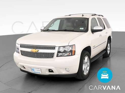 2013 Chevy Chevrolet Tahoe LTZ Sport Utility 4D suv White - FINANCE... for sale in Long Beach, CA