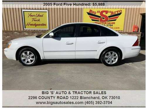 2005 FORD FIVE HUNDRED SEL! LEATHER! 72K MILES!!! - cars & trucks -... for sale in Blanchard, OK