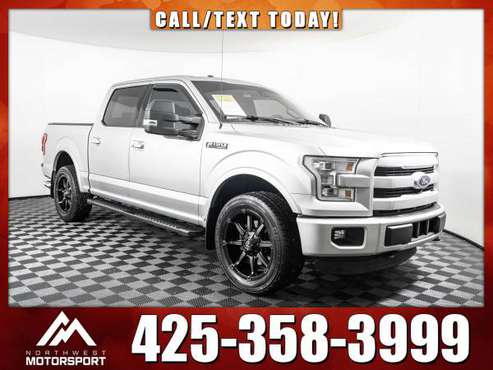 2015 *Ford F-150* Lariat 4x4 - cars & trucks - by dealer - vehicle... for sale in Everett, WA