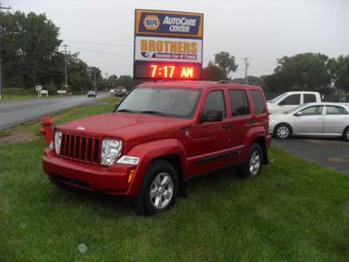 09 Jeep Liberty Sport 4x4 6cyl 100k Nice - - by dealer for sale in Westfield, MA