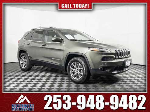 2018 Jeep Cherokee Latitude Plus 4x4 - - by dealer for sale in PUYALLUP, WA