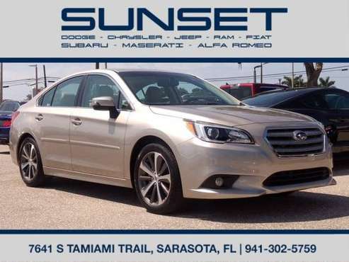 2017 Subaru Legacy 2.5i Limited Leather LOADED Only 10K Miles! for sale in Sarasota, FL