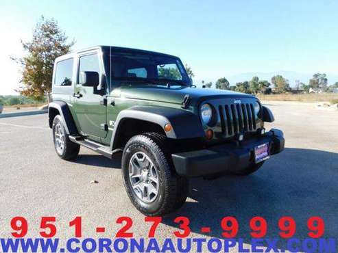 2009 Jeep Wrangler X 4x4 2dr SUV - THE LOWEST PRICED VEHICLES IN TOWN! for sale in Norco, CA