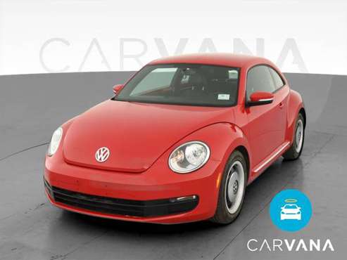 2012 VW Volkswagen Beetle 2.5L Hatchback 2D hatchback Red - FINANCE... for sale in Valhalla, NY